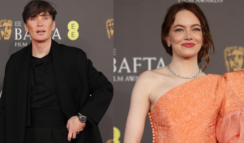 Cillian Murphy y Emma Stone ganan los BAFTA a mejor actor y actriz; ‘Oppenheimer’ triunfa como mejor película