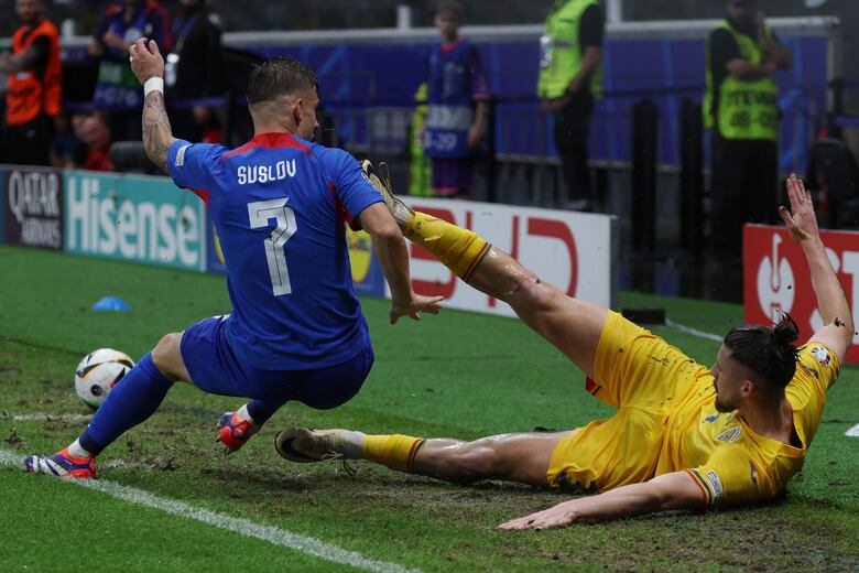 Rumanía y Eslovaquia empatan para estar en octavos