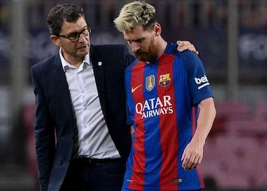 Técnico de la selección argentina se queja del Barça por 'no cuidar' a Messi