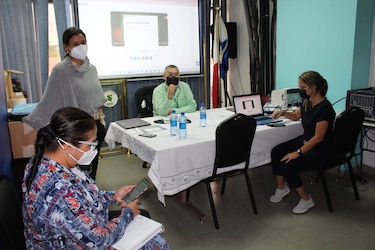 En San Miguelito ultiman detalles para la aplicación de las dosis de refuerzo a partir del miércoles