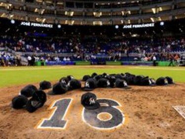 Marlins rinden honores a José Fernández
