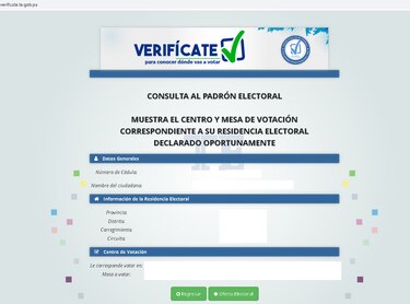 Así puede verificarse para votar el 5 de mayo y ver la lista completa de los candidatos
