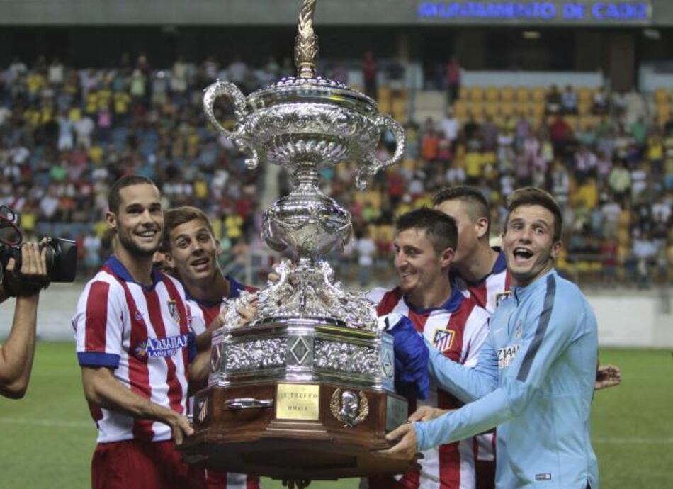 Atlético Madrid supera al Sampdoria y gana trofeo Carranza