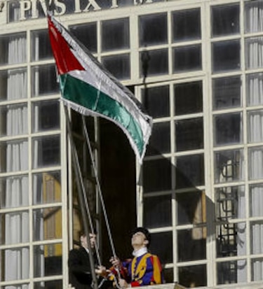 Palestina abre su embajada en el Vaticano