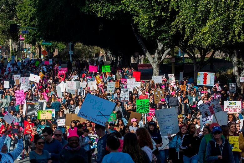 Última Marcha de las Mujeres en Washington antes de las elecciones presidenciales