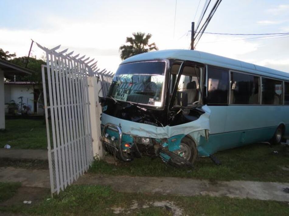 Accidente de tránsito deja 12 heridos en la ciudad de David