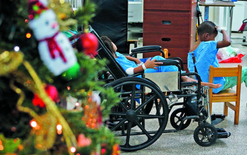 Ocho niños quemados por juegos pirotécnicos