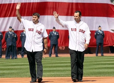 Varitek y Wakefield, al Salón de la Fama de los Medias Rojas