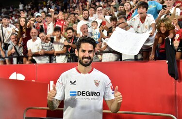 Isco debuta en el Sevilla con un pobre empate ante el Valladolid