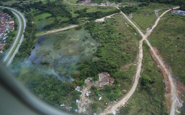 Vertederos clandestinos: un peligro latente a pocos metros del Aeropuerto de Tocumen