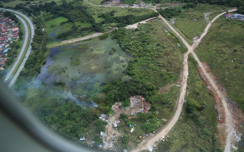 Vertederos clandestinos: un peligro latente a pocos metros del Aeropuerto de Tocumen