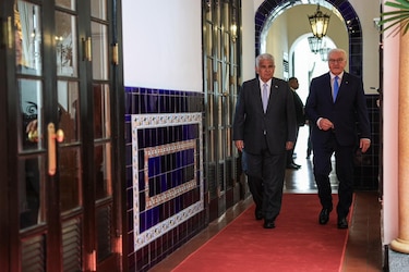 Presidente de Alemania reafirma el respaldo a la neutralidad del Canal de Panamá