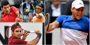 Federer y Wawrinka, eliminados en Roma; Nadal y Djokovic avanzan