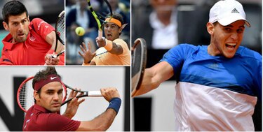 Federer y Wawrinka, eliminados en Roma; Nadal y Djokovic avanzan