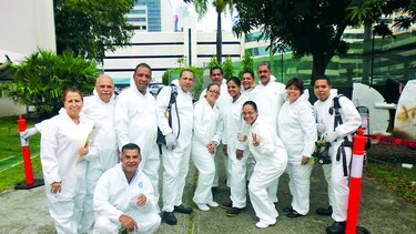 Entrenamiento en descontaminación