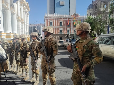 Ascienden a 21 los detenidos por el intento de golpe de Estado en Bolivia
