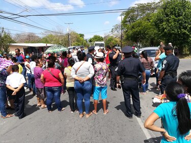 Año escolar se inició con protestas en Penonomé
