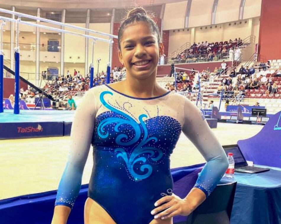 Karla Navas ganó la medalla de oro en salto en la Copa del Mundo de Doha