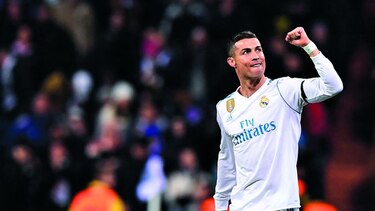 Real Madrid gana con récord de CR7