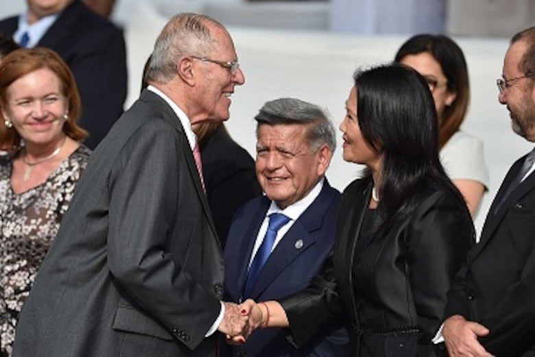 El Papa habla de corrupción en cita con Kuczynski y élite de Perú