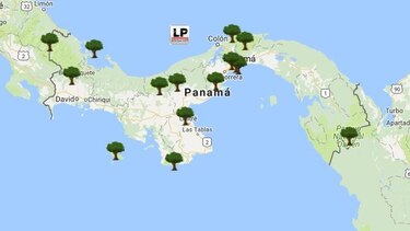Mapa: Hay cerca de 1.5 millones de hectáreas de parques nacionales en Panamá