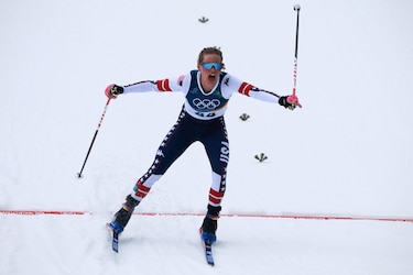 Jessie Diggins suma a su leyenda olímpica con otra medalla de bronce