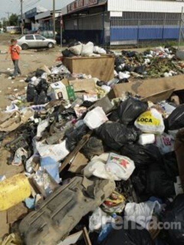 Por la crisis en la capital aumenta la basura en San Miguelito