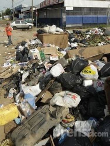 Por la crisis en la capital aumenta la basura en San Miguelito