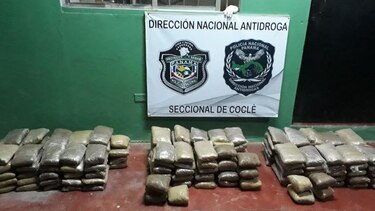 Decomisan en Coclé 162 paquetes de presunta droga