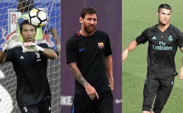 Messi, Cristiano y Buffon, finalistas para premio de la UEFA