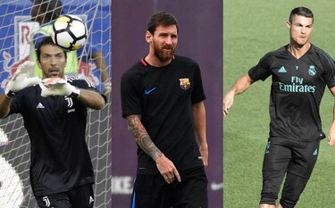 Messi, Cristiano y Buffon, finalistas para premio de la UEFA