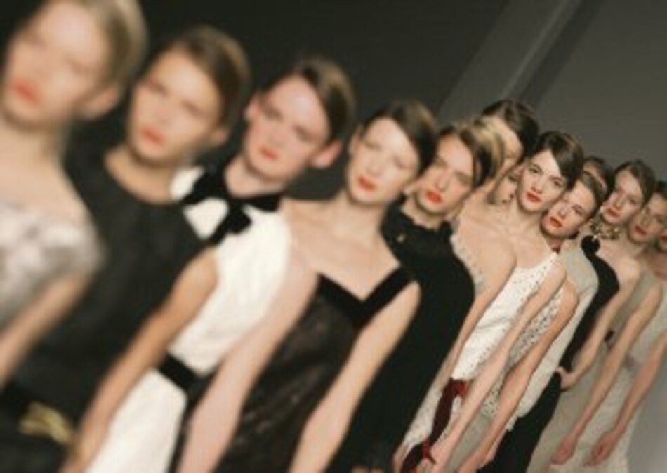 Modelos muy flacas, fuera de desfiles