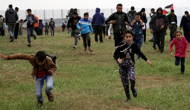 Cuatro palestinos muertos en aniversario de protestas en frontera entre Gaza e Israel