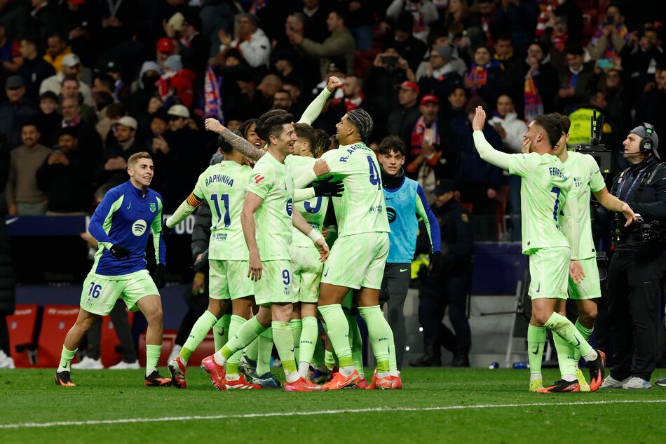 El Barcelona remonta en el Metropolitano y da un gran paso