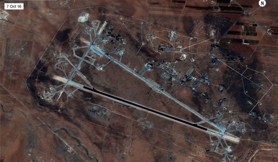 Ataques en Siria destruyeron casi totalmente la base de Shayrat