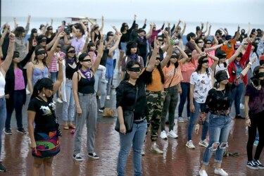 Las mujeres panameñas también cantan ‘el violador eres tú’, un grito firme contra la violencia sexual