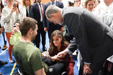 Los Reyes Felipe y Letizia, protagonistas de un emotivo encuentro en Toledo