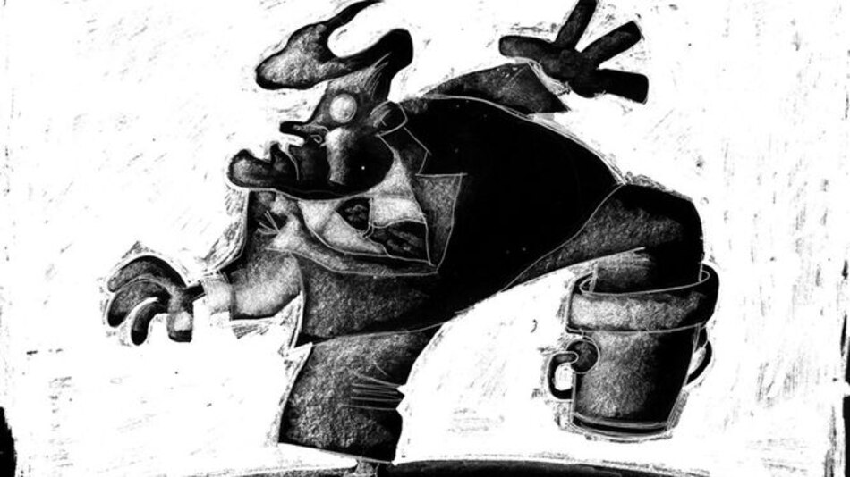 El patán que se cree rey