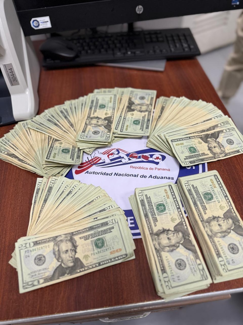 Pasajero declaró $5 mil, pero llevaba $12 mil: Aduanas retiene efectivo