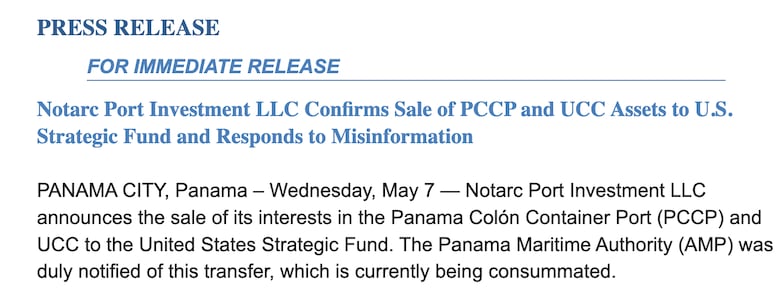 ¿Quién es el dueño del proyecto portuario en Isla Margarita?