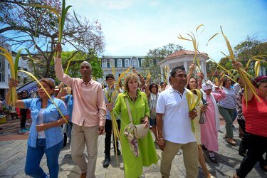 Un Domingo de Ramos en el Casco Antiguo de ciudad de Panamá