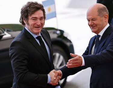 Scholz señala ante Milei la importancia de que sus reformas sean socialmente compatibles