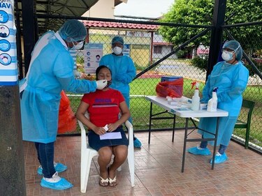 Panamá mantiene número  de  casos y muertes en descenso 