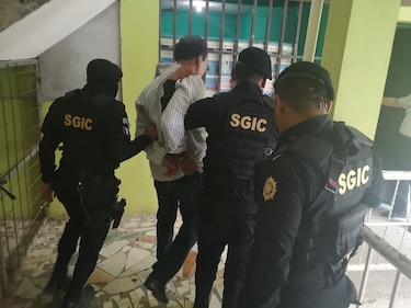 Arrestan a un alcalde en Guatemala por el asesinato de un concejal