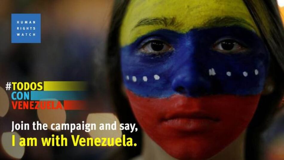 Ricardo Montaner y HRW lanzan campaña por Venezuela