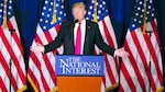 Trump: ‘Lo primero es Estados Unidos’