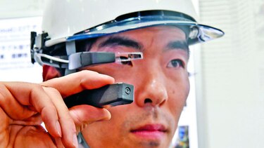 Tecnología para trabajadores en fábricas