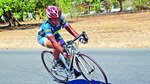 Ciclista y karateca