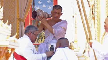 Tailandia: ceremonia de coronación del rey Rama X