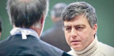 Valter Lavítola, con síntomas de agobio